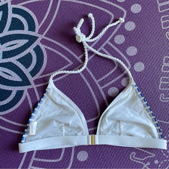 Tory Burch Sailor Stripe Bikini Top - Picture 2 of 7